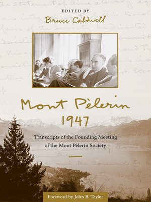 cover image of Mont Pèlerin 1947